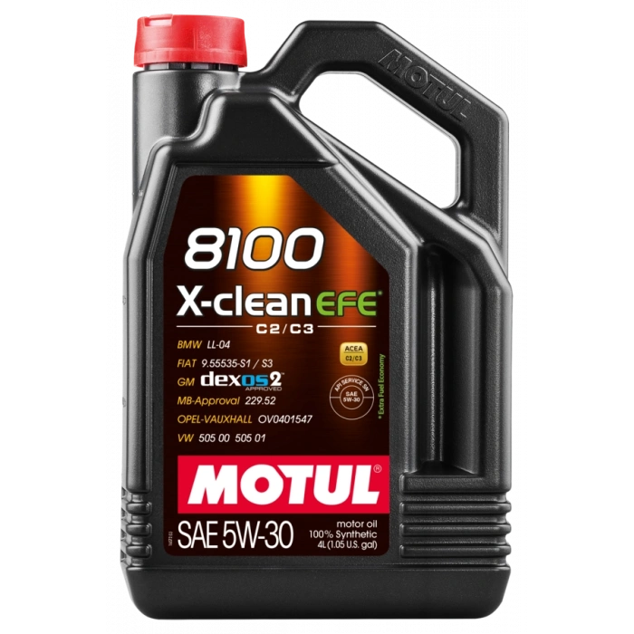 MOTUL 8100 X-CLEAN EFE 5W30 4L