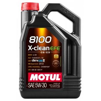 MOTUL 8100 X-CLEAN EFE 5W30 4L