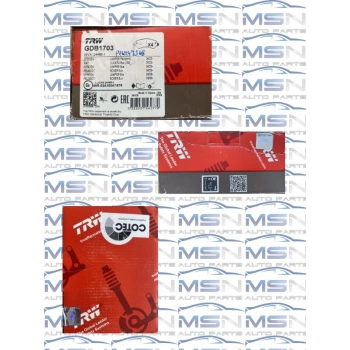 TRW GDB1703 - FREN BALATASI ÖN (1612433680) BOXER III / JUMPER III / DUCATO III