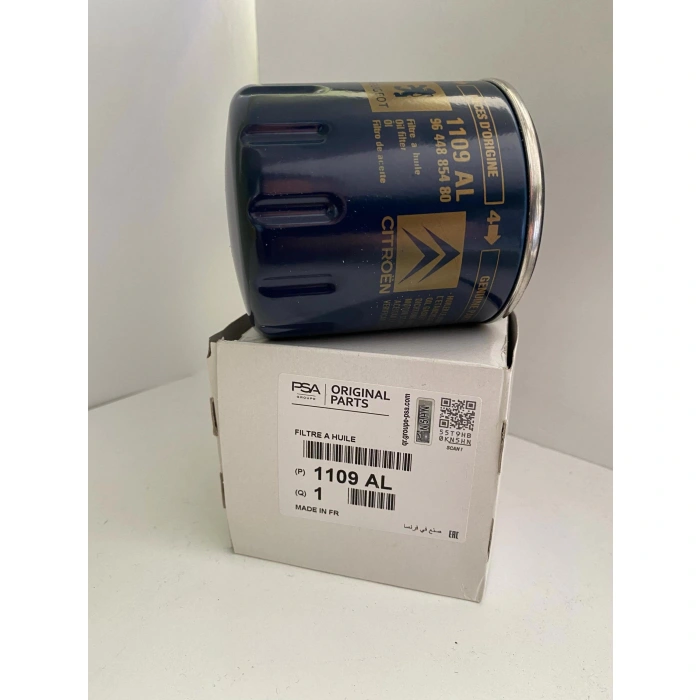 1109AL YAĞ FİLTRESİ 1.2 VTI CITROEN C-Elysee C3 C4 Peugeot 208 307 308 2008 Benzinli