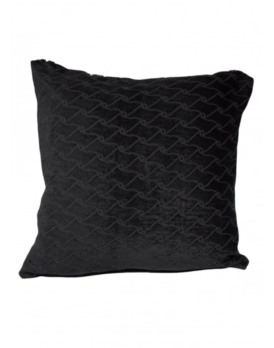 Brown Black Stripe Velvet