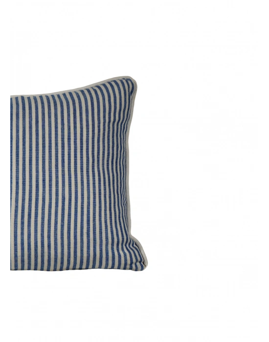 Denim Stripe Blue Rectangle