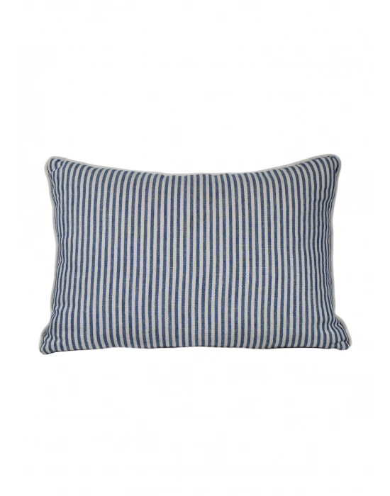 Denim Stripe Blue Rectangle