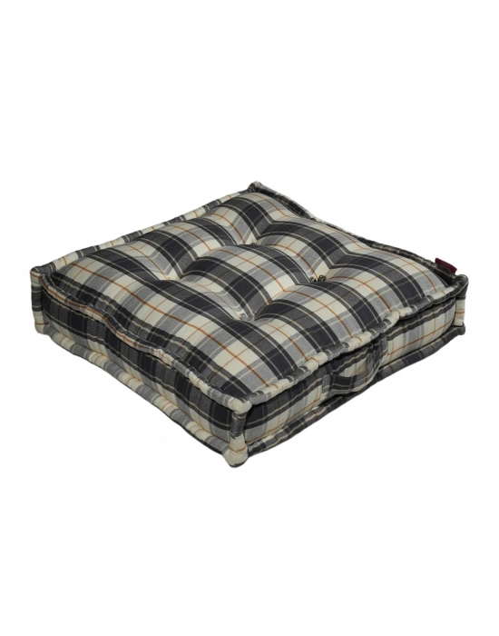 Rafy Plaid Cream Grey