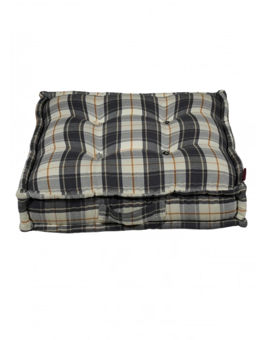 Rafy Plaid Cream Grey