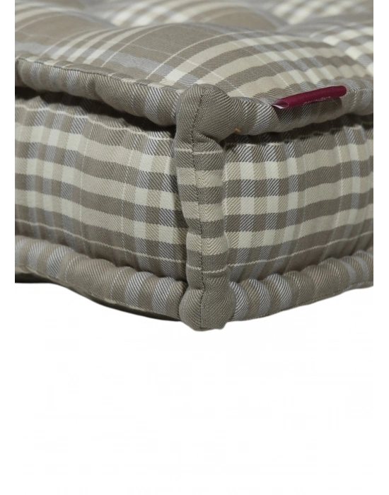 Rafy Plaid Cream Stone