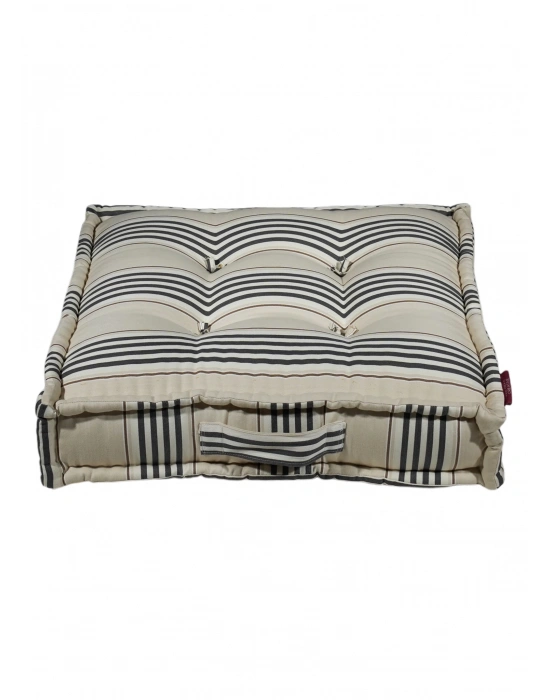 Rafy Striped Cream Grey
