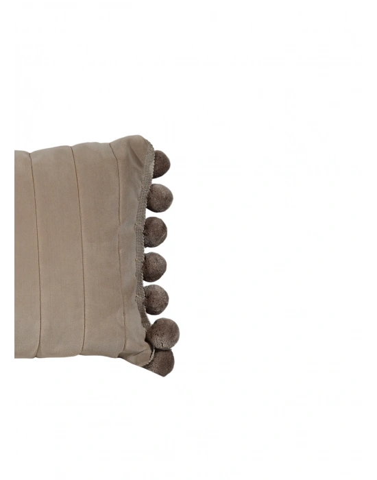 Sand Velvet Pompom
