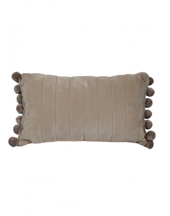 Sand Velvet Pompom