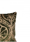 Embossed Damasco Green