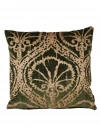 Embossed Damasco Green