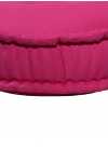 Ottoman Round Pink