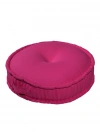 Ottoman Round Pink