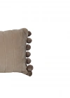 Sand Velvet Pompom