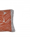 Summer Leaf Orange Rectangle
