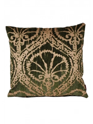 Embossed Damasco Green