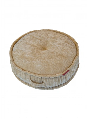 OTTOMAN ROUND CHEN BEIGE