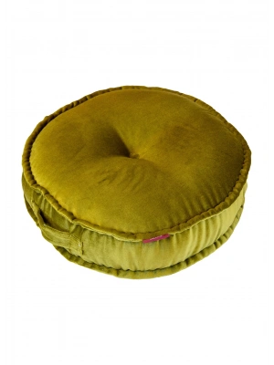OTTOMAN ROUND GREEN