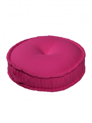Ottoman Round Pink