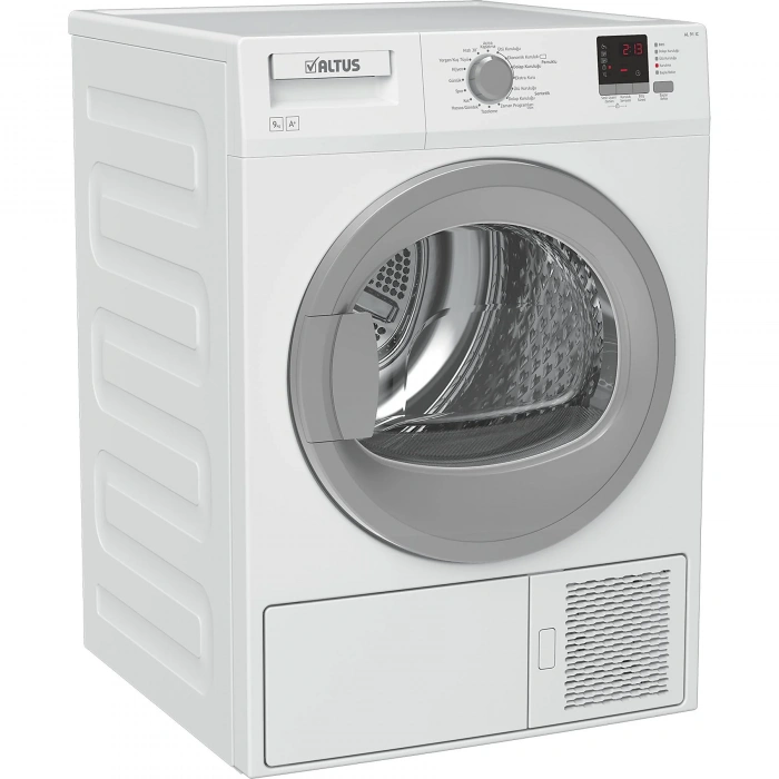 ALTUS AL 91 IC A+ Enerji Sınıfı 9kg Isı Pompalı Kurutma Makinesi Beyaz