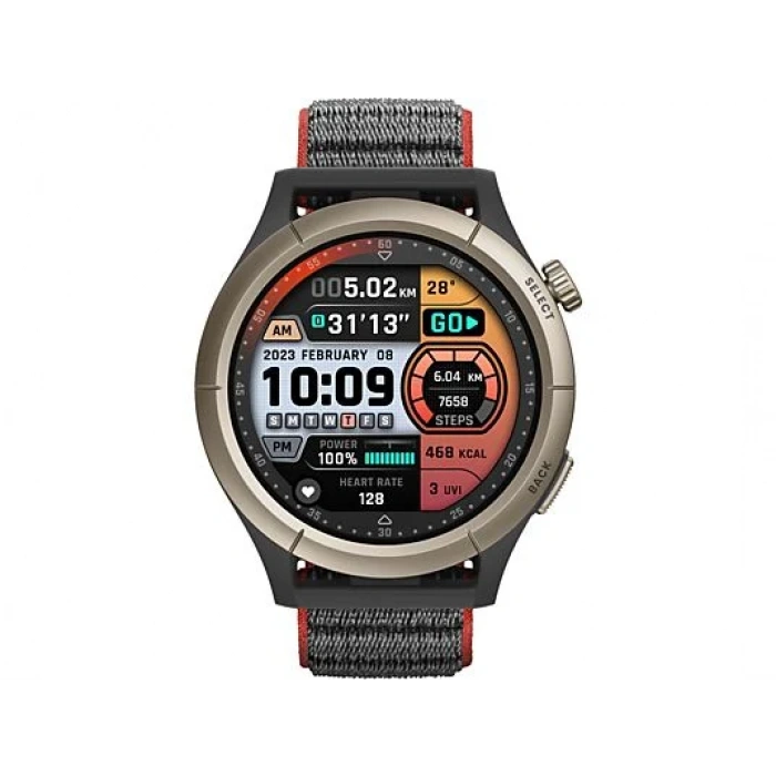 AMAZFIT Cheetah Pro Akıllı Saat Siyah Titanyum Alaşımlı Çerçeve