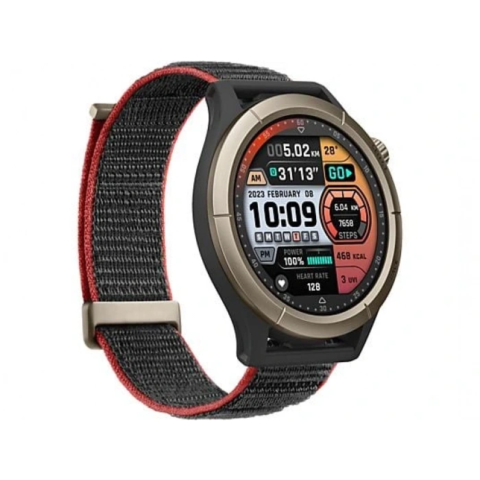 AMAZFIT Cheetah Pro Akıllı Saat Siyah Titanyum Alaşımlı Çerçeve