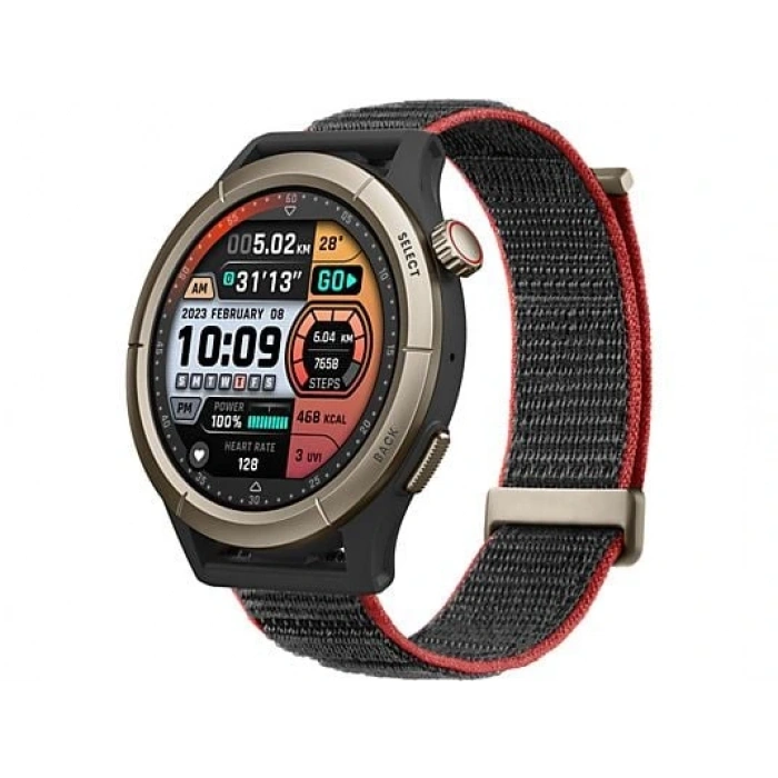 AMAZFIT Cheetah Pro Akıllı Saat Siyah Titanyum Alaşımlı Çerçeve