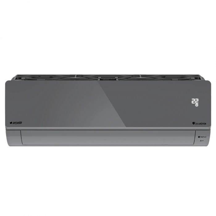Arçelik 24465 A++ 24.000 BTU/h R32 Gazlı HP Ultra Hijyen Plus Silver Duvar Tipi Inverter Klima