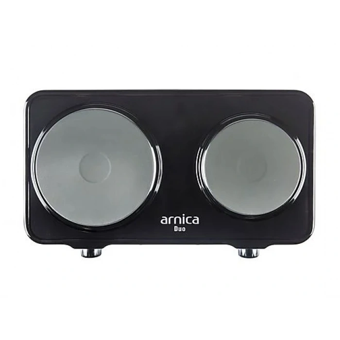 ARNICA Duo 2500 W(1500+1000) İki Gözlü Elektrikli Ocak Inox