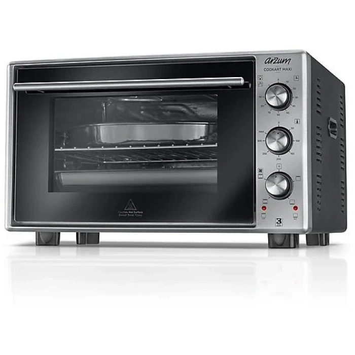 ARZUM AR 2002 Cookart Maxi 50 Litre Çift Camlı Fırın