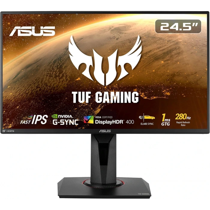 Asus 24.5 VG259QM IPS Gaming  Monitör 1ms Siyah