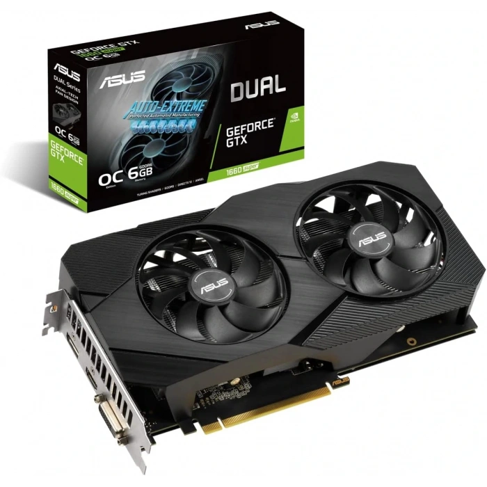 Asus DUAL-GTX1660S-O6G-EVO 6GB 192Bit GDDR6