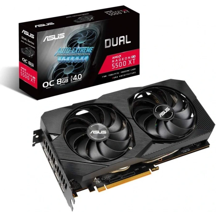Asus DUAL-RX5500XT-O8G-EVO 8GB 128Bit DDR6