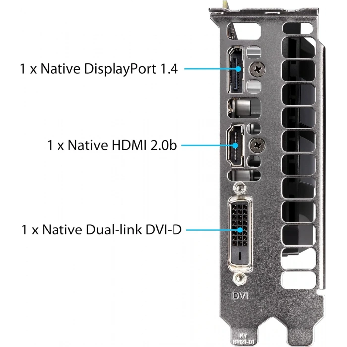 Asus PH-RX550-4G-EVO 4GB 128Bit DDR5