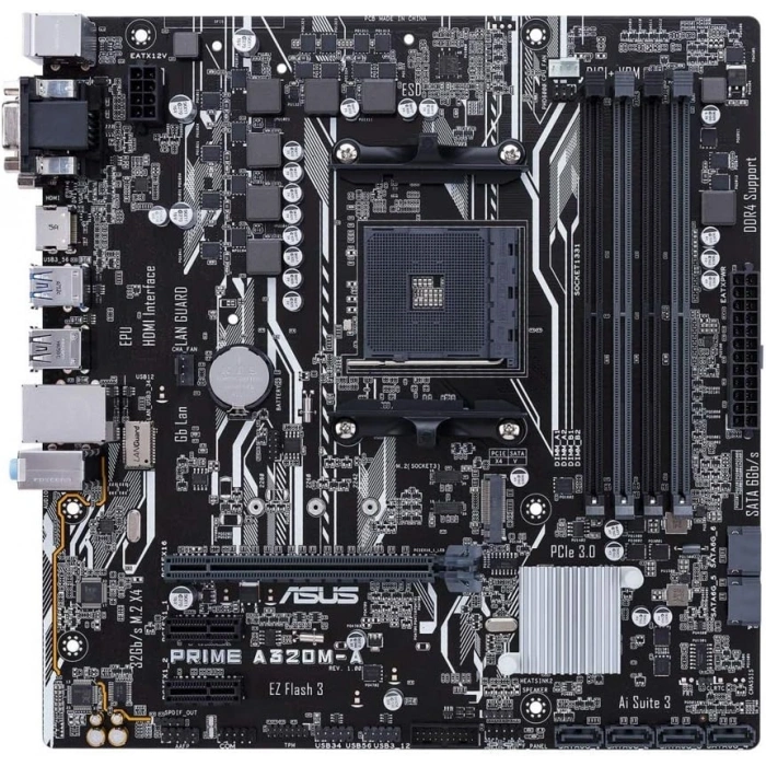 Asus Prime A320M-A DDR4 S+V+GL AM4 (mATX)
