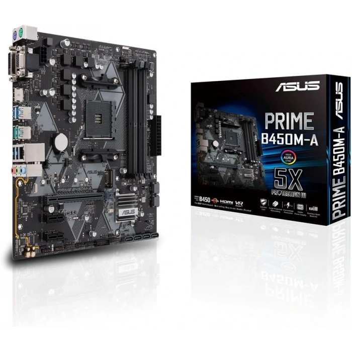 Asus PRIME B450M-A DDR4 S+V+GL AM4 (mATX)