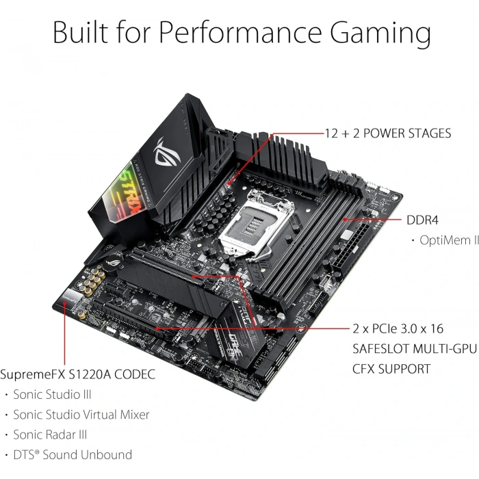 Asus STRIX Z490-G GAMING DDR4 S+V+GL LGA1200