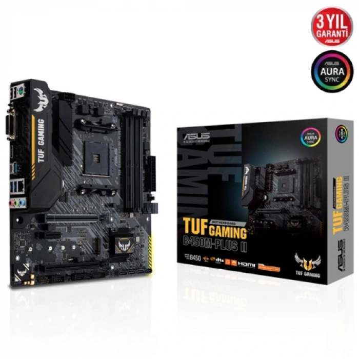 Asus TUF GAMING B450-PLUS II DDR4 S+V+GL AM4 (mATX