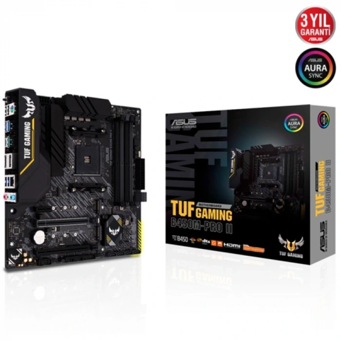 Asus TUF GAMING B450M-PLUS II DDR4 S+V+GL AM4 (mAT