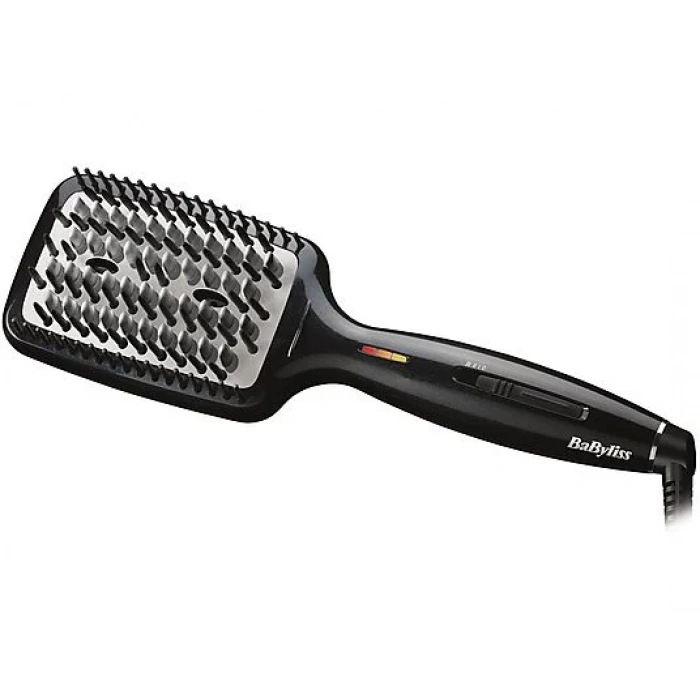 BABYLISS HSB101E Smoothing Brush Isıtmalı Saç Düzleştirici Saç Fırçası Siyah
