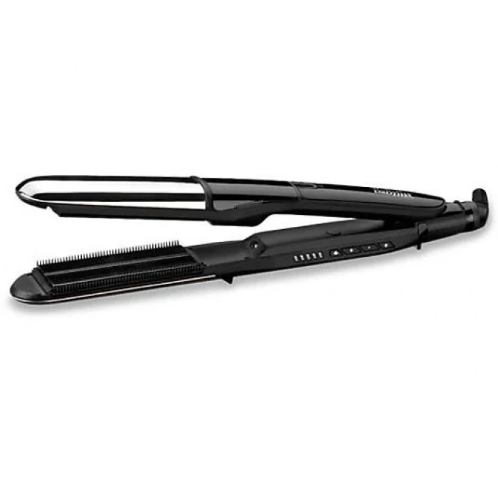 BABYLISS ST496E Steam Mist Buharlı Saç Düzleştirici Gümüş/Siyah