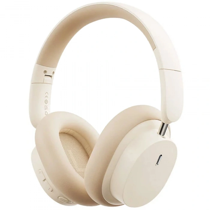 BASEUS D05 Bluetooth Kulak Üstü Kulaklık Beyaz