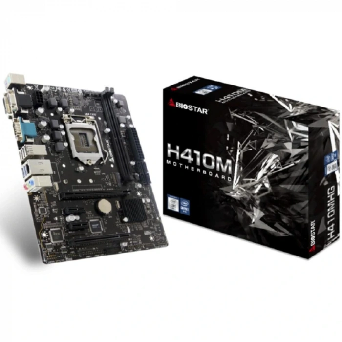 Biostar H410MH DDR4 S+V+GL HDMI MATX LGA1200p