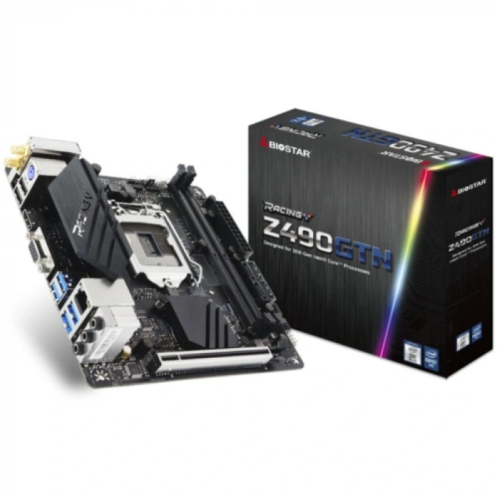 Biostar Racing B460GTA DDR4 2933 S+V+GL ATX 1200p