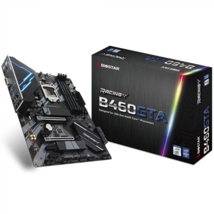 Biostar Racing B460GTQ DDR4 2933 S+V+GL MATX 1200p
