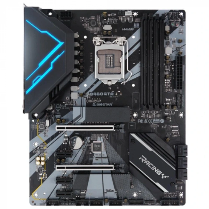 Biostar Racing B460GTQ DDR4 2933 S+V+GL MATX 1200p