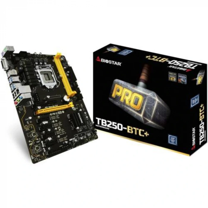 Biostar TB250-BTC+ DDR4 1151p Mining MB