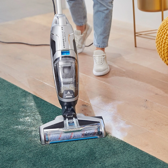 BISSELL CrossWave C3 Select Yüksek Vakumlu Kablolu Dikey Süpürme ve Silme Makinesi