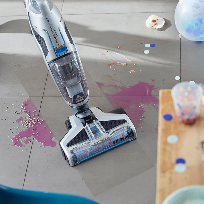 BISSELL CrossWave C3 Select Yüksek Vakumlu Kablolu Dikey Süpürme ve Silme Makinesi