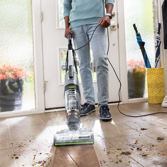BISSELL CrossWave HydroSteam Pet Select Buharlı Kablolu Dikey Süpürme ve Silme Makinesi